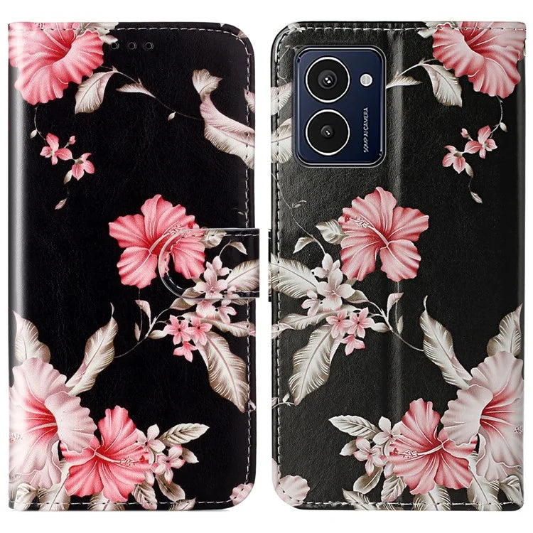 For HMD Pulse Pro Case Leather Pattern Design Magnetic Clasp Folio Phone Cover