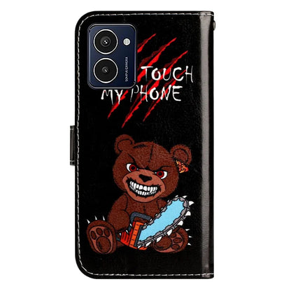 For HMD Pulse Pro Case Printed Pattern Design Leather Phone Cover