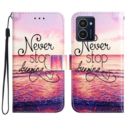 For HMD Pulse Pro Case Printed Pattern Design Leather Phone Cover