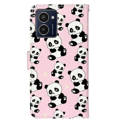 For HMD Pulse Pro Case with Card Holder Pattern Leather Phone Cover