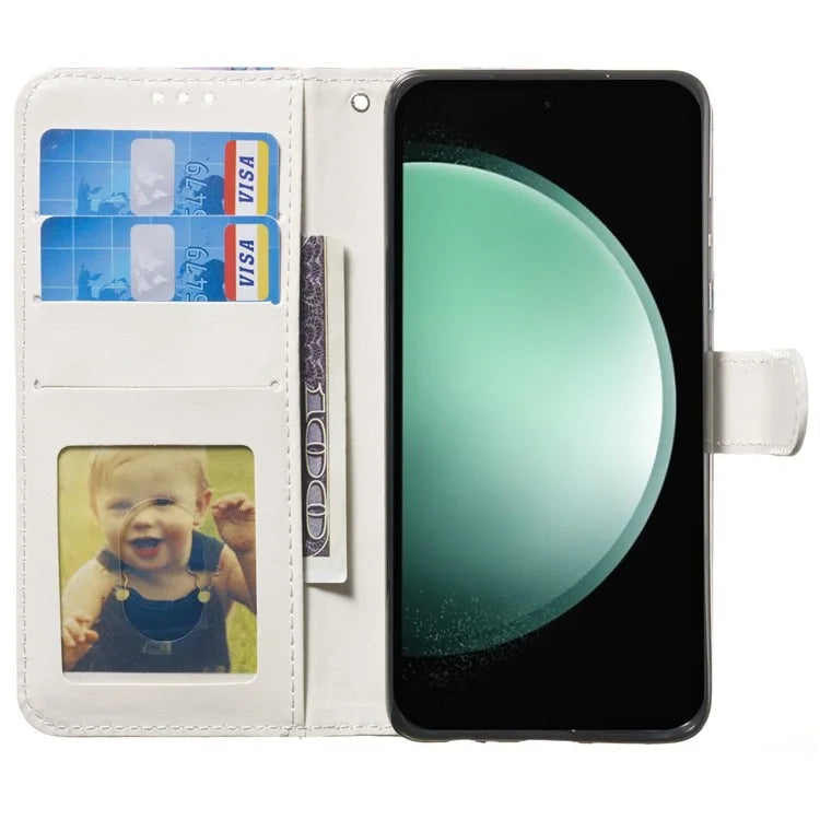 For HMD Pulse Pro Case with Card Holder Pattern Leather Phone Cover
