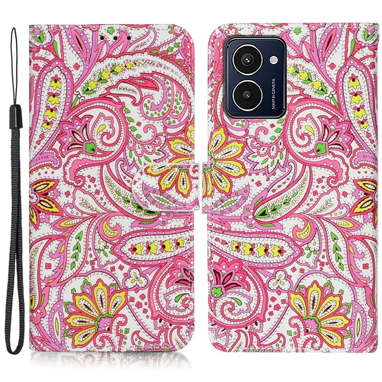 For HMD Pulse Pro Case with Card Holder Pattern Leather Phone Cover