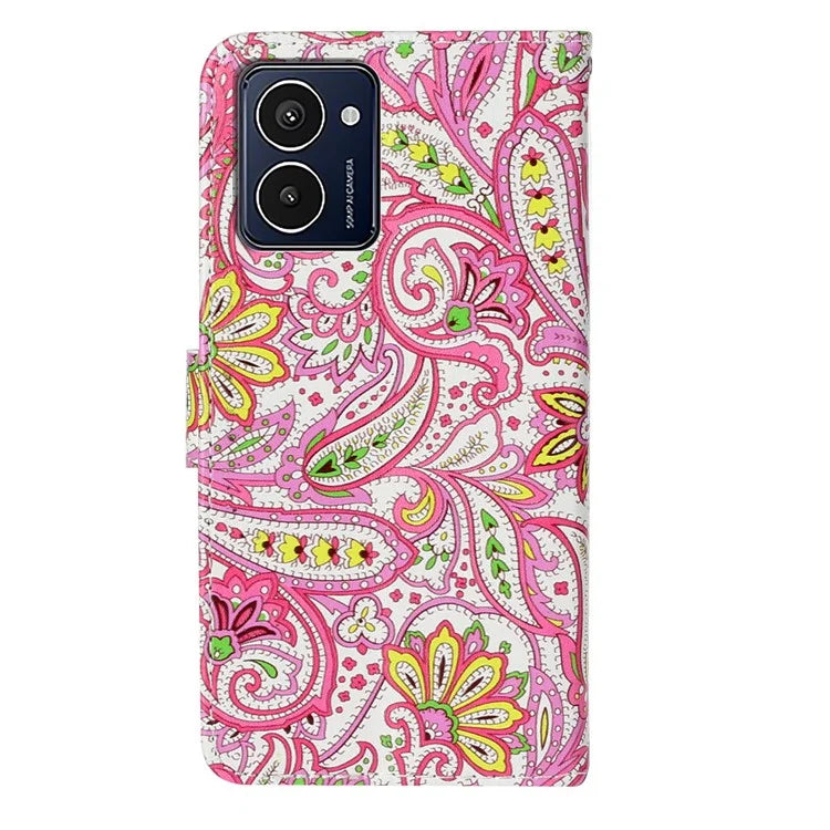 For HMD Pulse Pro Case with Card Holder Pattern Leather Phone Cover