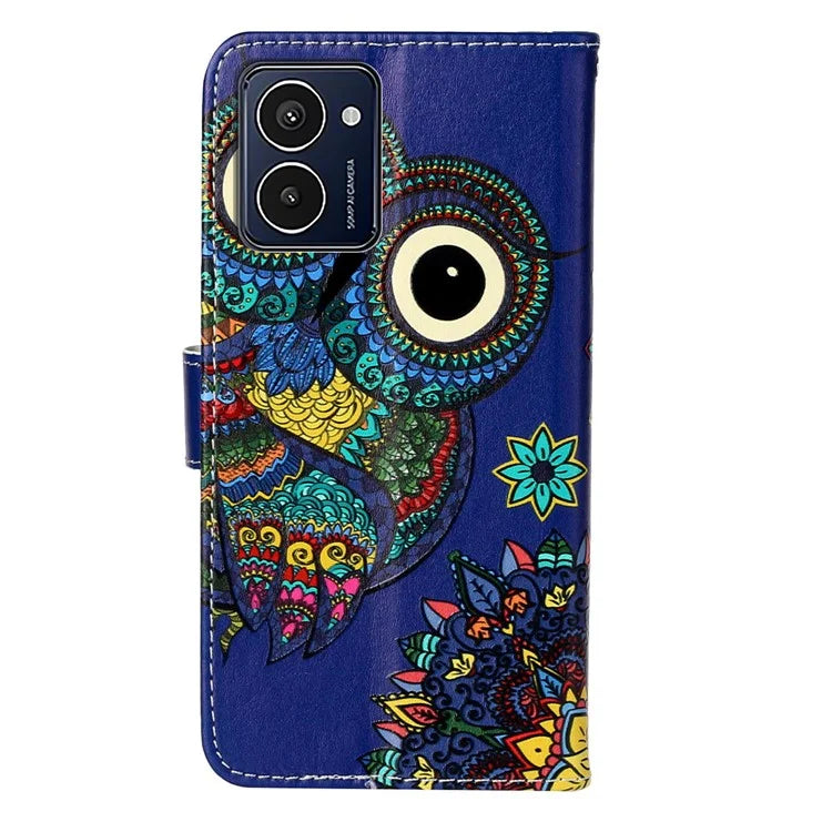 For HMD Pulse Pro Case with Card Holder Pattern Leather Phone Cover