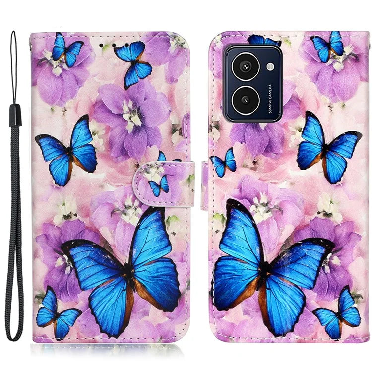 For HMD Pulse Pro Case with Card Holder Pattern Leather Phone Cover