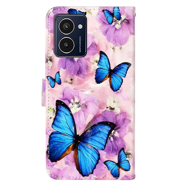 For HMD Pulse Pro Case with Card Holder Pattern Leather Phone Cover