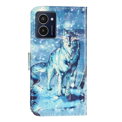 For HMD Pulse Pro Case 3D Pattern Printed Phone Leather Cover Handbag