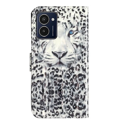 For HMD Pulse Pro Case 3D Pattern Printed Phone Leather Cover Handbag