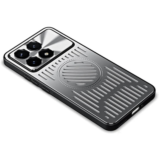 For Xiaomi Redmi K70 5G / K70 Pro 5G Case Dissipate Heat TPU+Aluminum Alloy Phone Cover