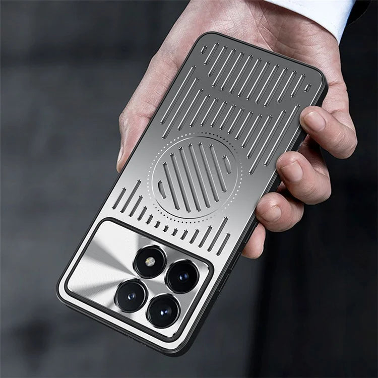 For Xiaomi Redmi K70 5G / K70 Pro 5G Case Dissipate Heat TPU+Aluminum Alloy Phone Cover