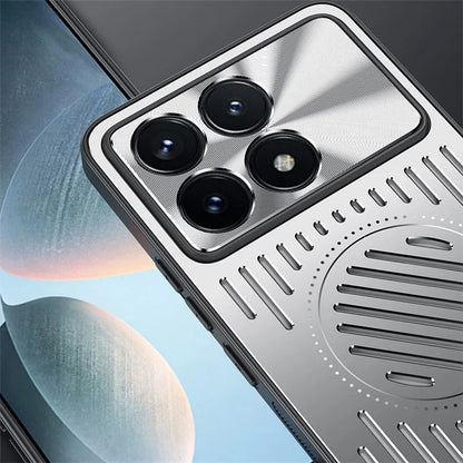 For Xiaomi Redmi K70 5G / K70 Pro 5G Case Dissipate Heat TPU+Aluminum Alloy Phone Cover