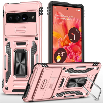 Armor Series For Google Pixel 9 Pro XL Case PC+TPU Kickstand Phone Cover with Camshield