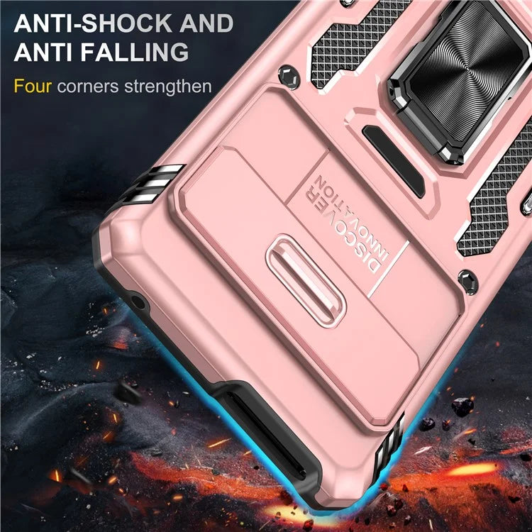 Armor Series For Google Pixel 9 Pro XL Case PC+TPU Kickstand Phone Cover with Camshield