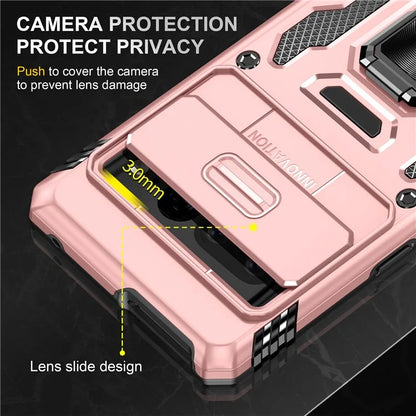 Armor Series For Google Pixel 9 Pro XL Case PC+TPU Kickstand Phone Cover with Camshield