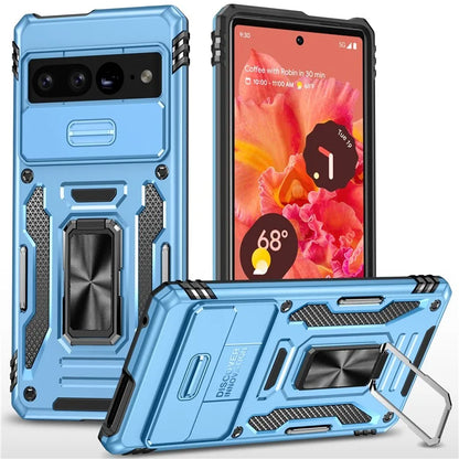 Armor Series For Google Pixel 9 Pro XL Case PC+TPU Kickstand Phone Cover with Camshield
