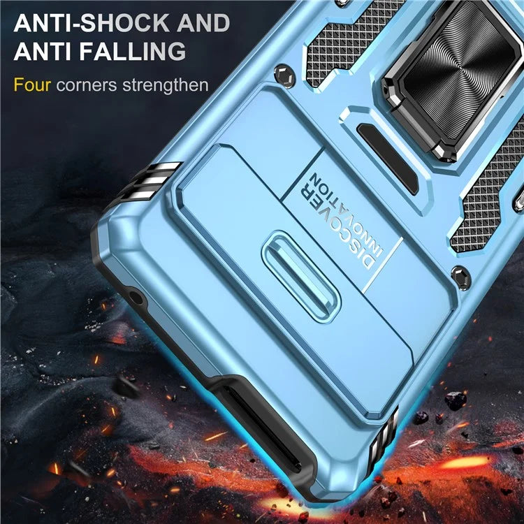 Armor Series For Google Pixel 9 Pro XL Case PC+TPU Kickstand Phone Cover with Camshield