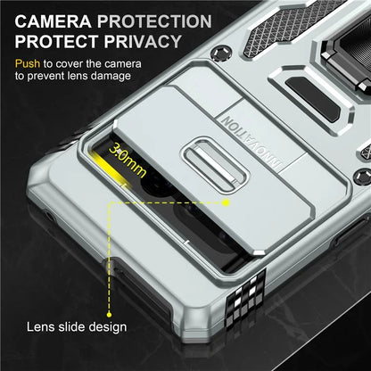 Armor Series For Google Pixel 9 Pro XL Case PC+TPU Kickstand Phone Cover with Camshield