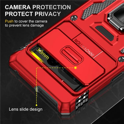 Armor Series For Google Pixel 9 Pro XL Case PC+TPU Kickstand Phone Cover with Camshield