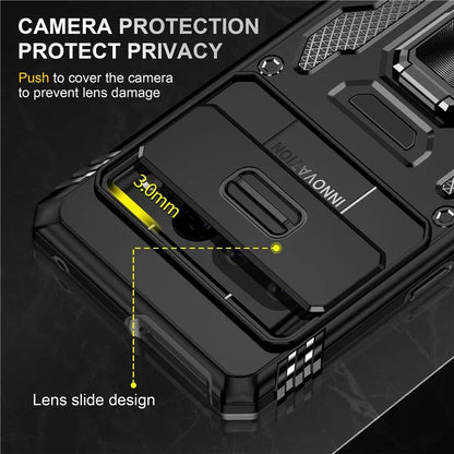 Armor Series For Google Pixel 9 Pro XL Case PC+TPU Kickstand Phone Cover with Camshield
