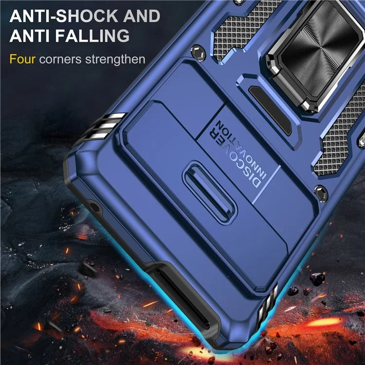 Armor Series For Google Pixel 9 Pro XL Case PC+TPU Kickstand Phone Cover with Camshield