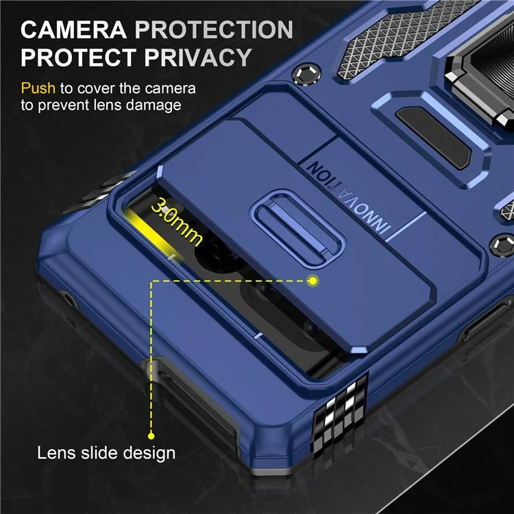 Armor Series For Google Pixel 9 Pro XL Case PC+TPU Kickstand Phone Cover with Camshield