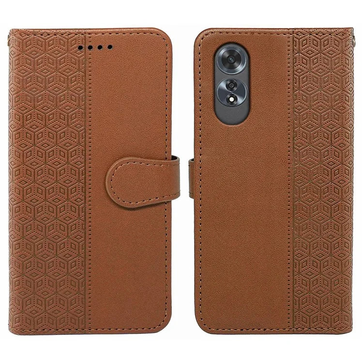 For Oppo A60 4G Wallet Case Shockproof Leather Phone Cover