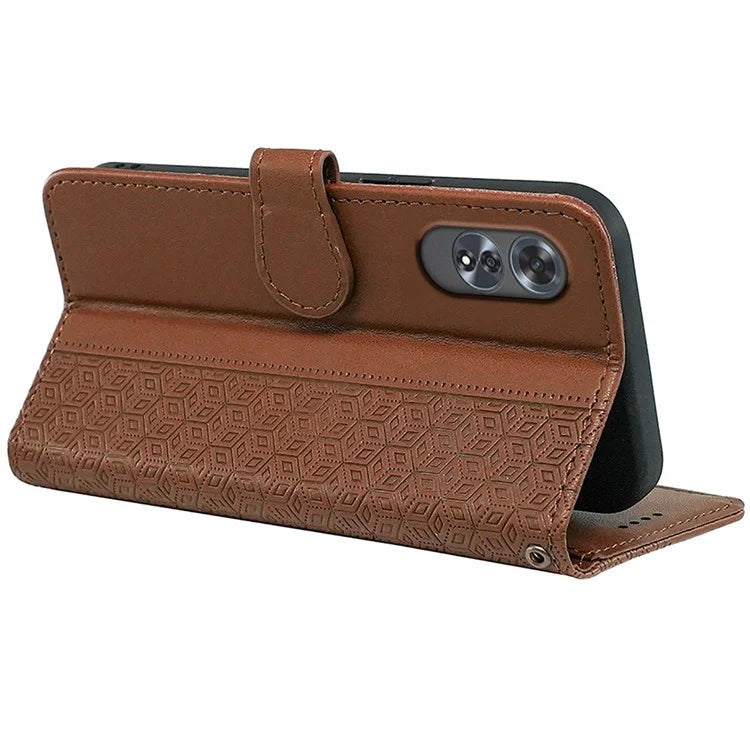 For Oppo A60 4G Wallet Case Shockproof Leather Phone Cover
