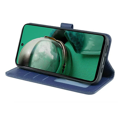 For HMD Pulse Pro Shockproof Case Leather Wallet Phone Cover
