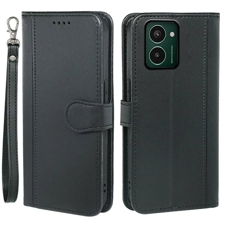 HX02 For HMD Pulse Pro Case Wallet Leather Phone Cover with Strap