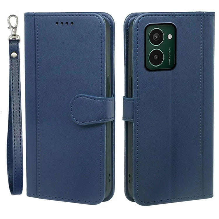 HX02 For HMD Pulse Pro Case Wallet Leather Phone Cover with Strap