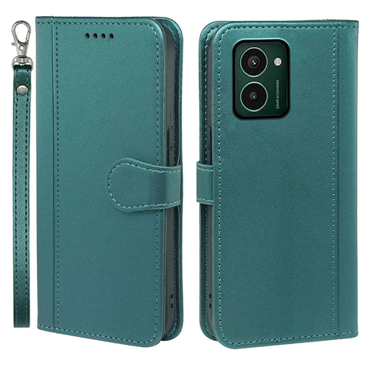 HX02 For HMD Pulse Pro Case Wallet Leather Phone Cover with Strap