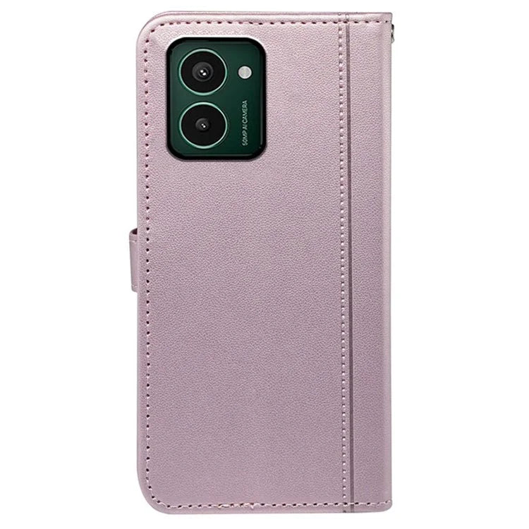 HX02 For HMD Pulse Pro Case Wallet Leather Phone Cover with Strap