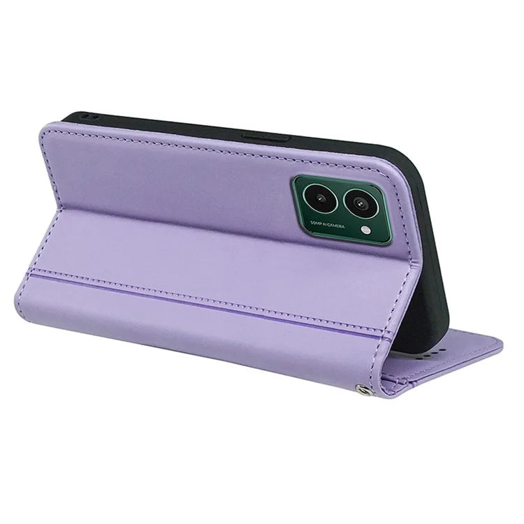 HX02 For HMD Pulse Pro Case Wallet Leather Phone Cover with Strap