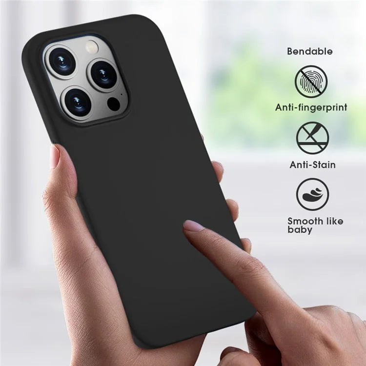 For iPhone 16 Pro Max Shockproof Case Matte Soft TPU Phone Cover