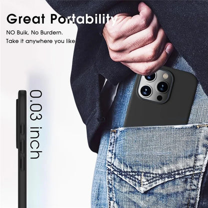 For iPhone 16 Pro Max Shockproof Case Matte Soft TPU Phone Cover