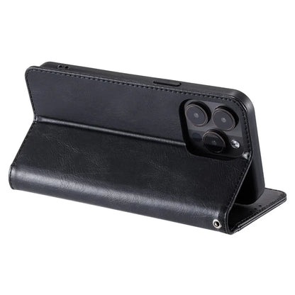 013 Style For iPhone 16 Pro Max Case PU Leather Anti-Fall Phone Cover with 6 Card Slots