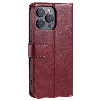 013 Style For iPhone 16 Pro Max Case PU Leather Anti-Fall Phone Cover with 6 Card Slots