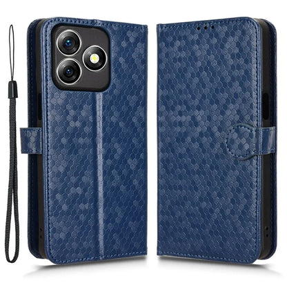 For Ulefone Note 18 Ultra Wallet Case Dot Pattern Imprint PU Leather Phone Cover