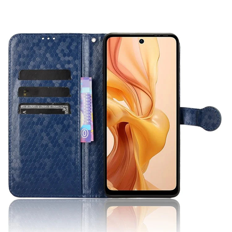 For Ulefone Note 18 Ultra Wallet Case Dot Pattern Imprint PU Leather Phone Cover