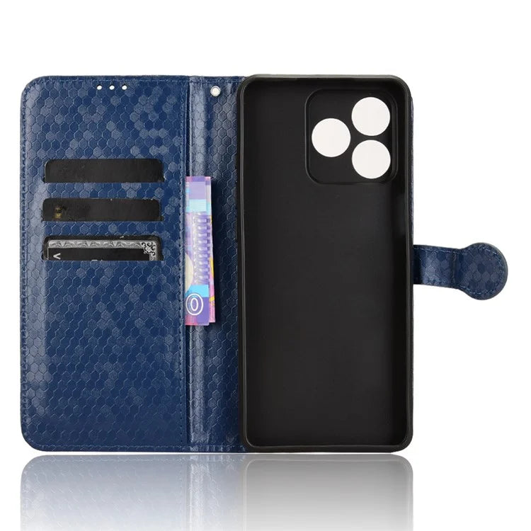 For Ulefone Note 18 Ultra Wallet Case Dot Pattern Imprint PU Leather Phone Cover