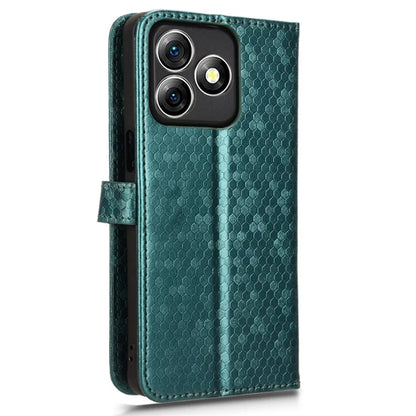 For Ulefone Note 18 Ultra Wallet Case Dot Pattern Imprint PU Leather Phone Cover