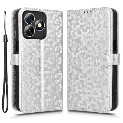 For Ulefone Note 18 Ultra Wallet Case Dot Pattern Imprint PU Leather Phone Cover