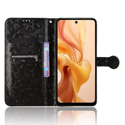 For Ulefone Note 18 Ultra Wallet Case Dot Pattern Imprint PU Leather Phone Cover