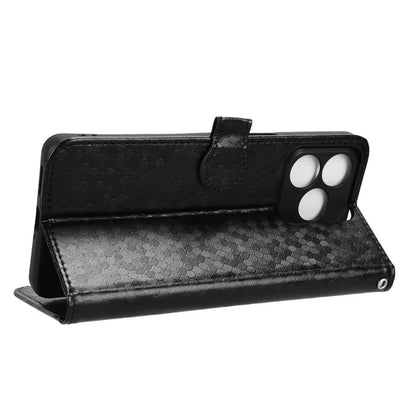 For Ulefone Note 18 Ultra Wallet Case Dot Pattern Imprint PU Leather Phone Cover