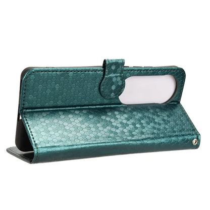 For vivo S19 5G Wallet Case Dot Pattern Imprint PU Leather Phone Cover