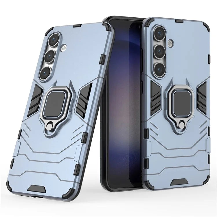 For Samsung Galaxy S24 FE Case PC+TPU Kickstand Cell Phone Back Cover