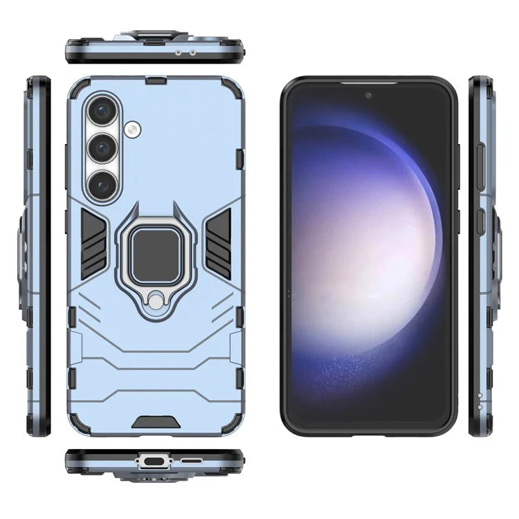 For Samsung Galaxy S24 FE Case PC+TPU Kickstand Cell Phone Back Cover