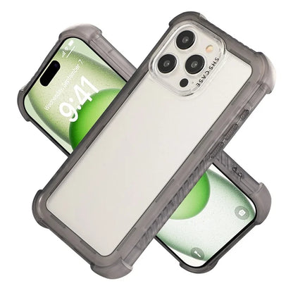 For iPhone 15 Pro Max Case TPU+PC Anti-Drop Matte Phone Cover