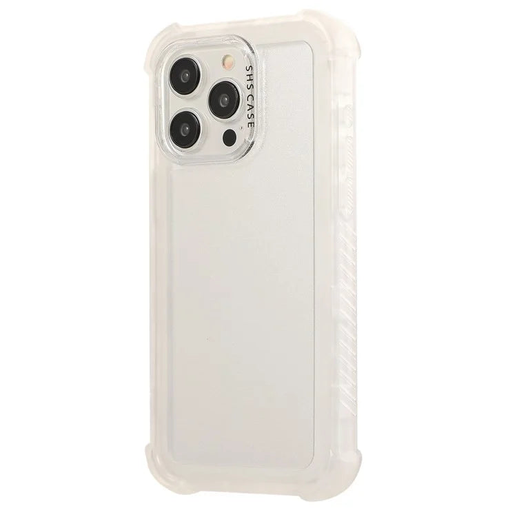 For iPhone 15 Pro Max Case TPU+PC Anti-Drop Matte Phone Cover