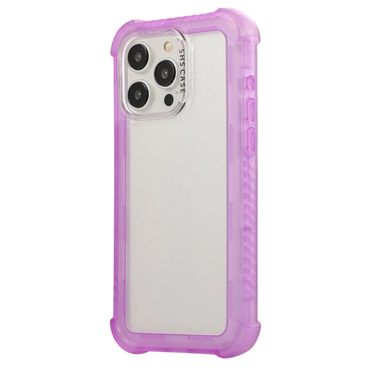 For iPhone 15 Pro Max Case TPU+PC Anti-Drop Matte Phone Cover
